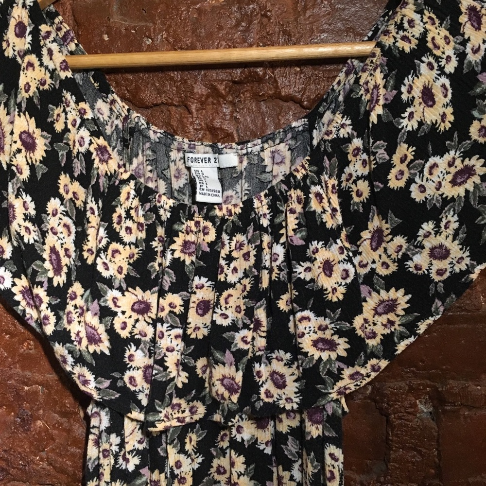 Floral Off The Shoulder Top
